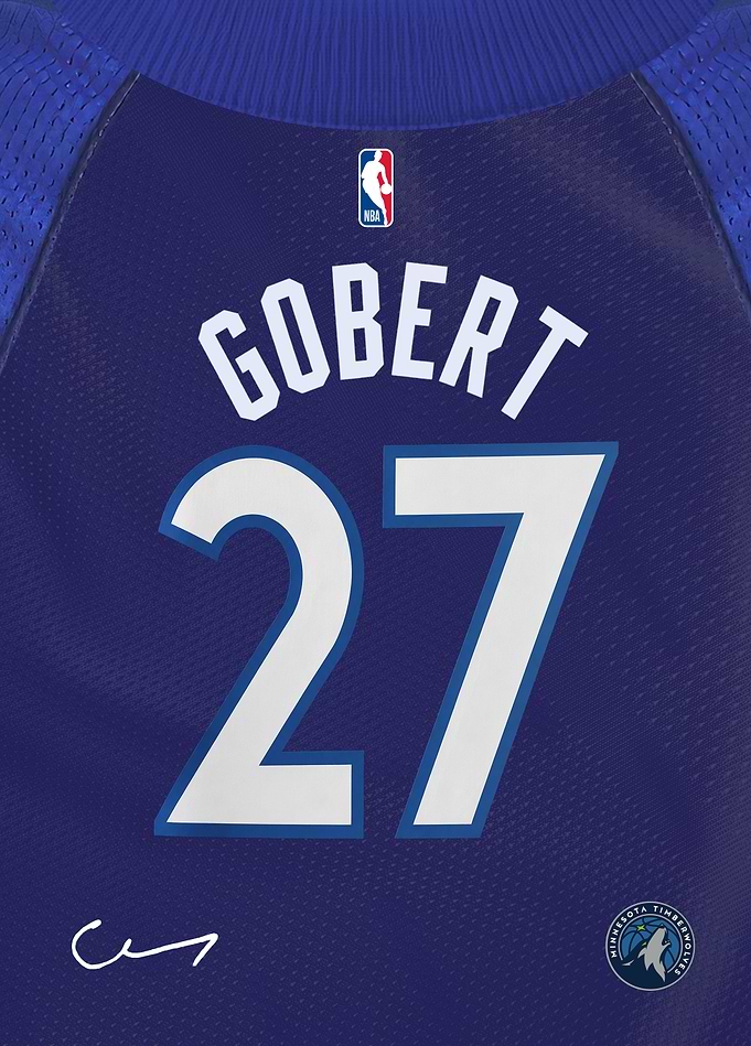 Timberwolves Signature Jersey- Rudy Gobert