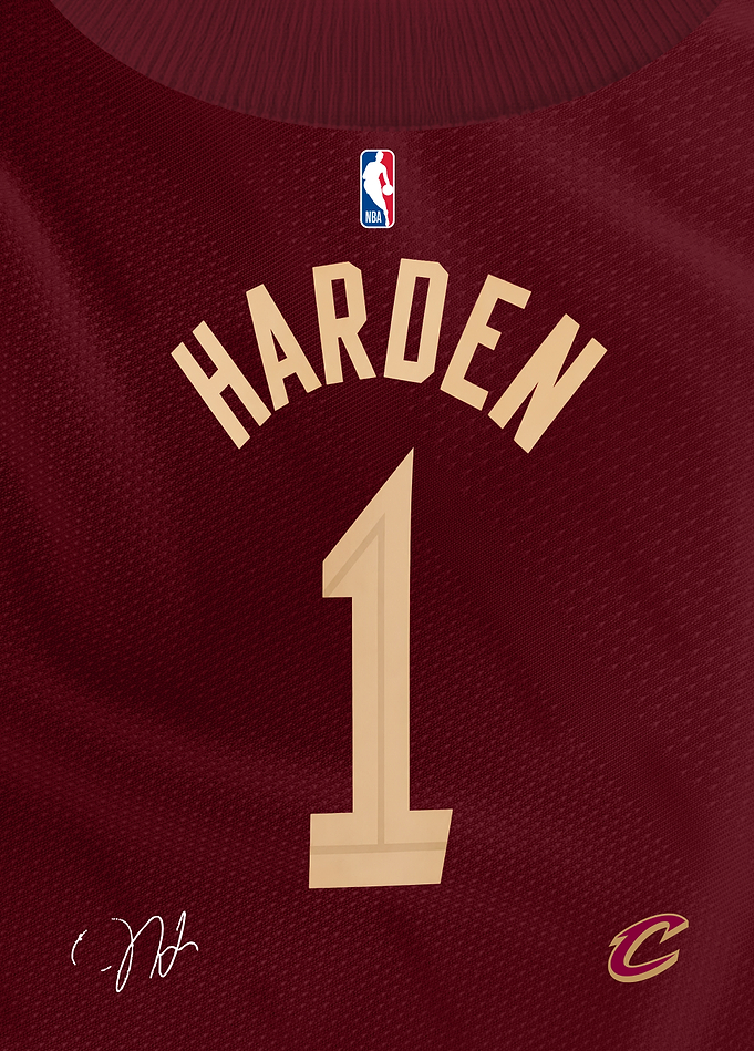 Cavaliers Signature Jersey- James Harden