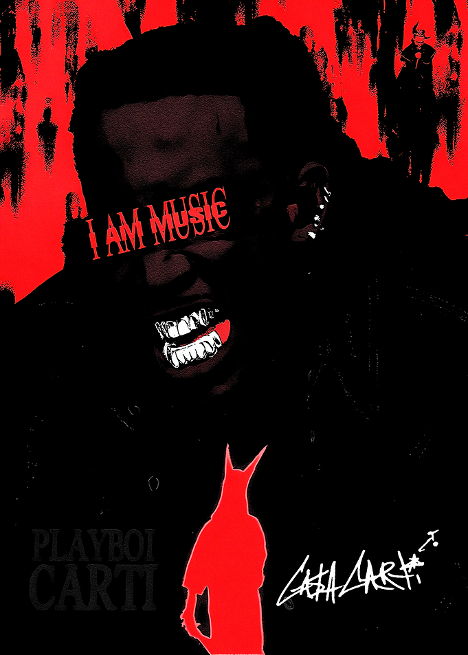 Playboi Carti I Am Music Poster