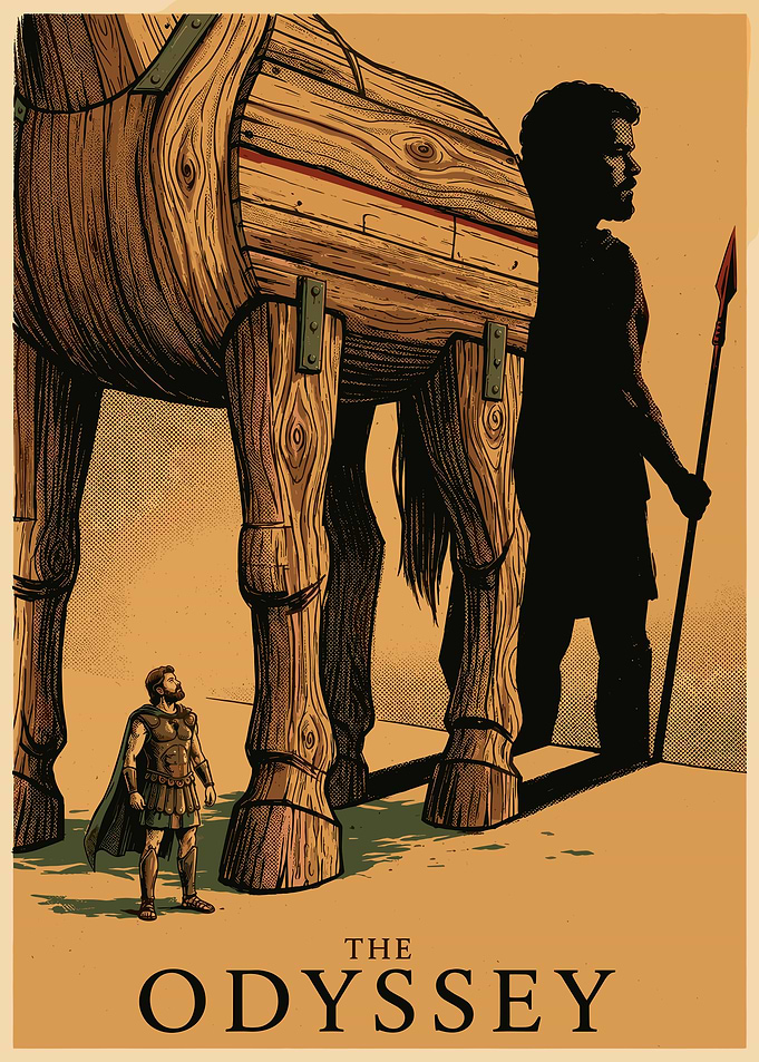 The Odyssey Trojan Horse Poster