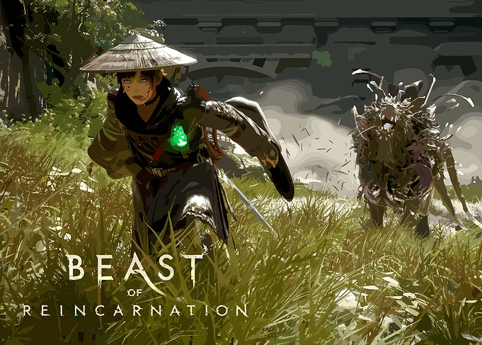 Beast of Reincarnation Fantasy Art