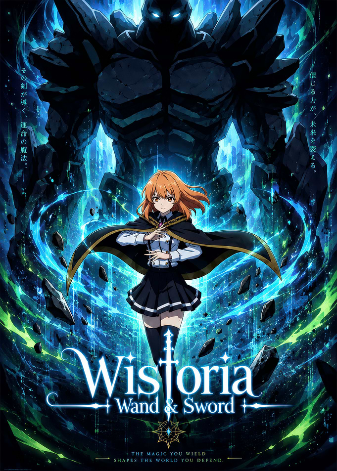 Wistoria Wand and Sword Anime Poster