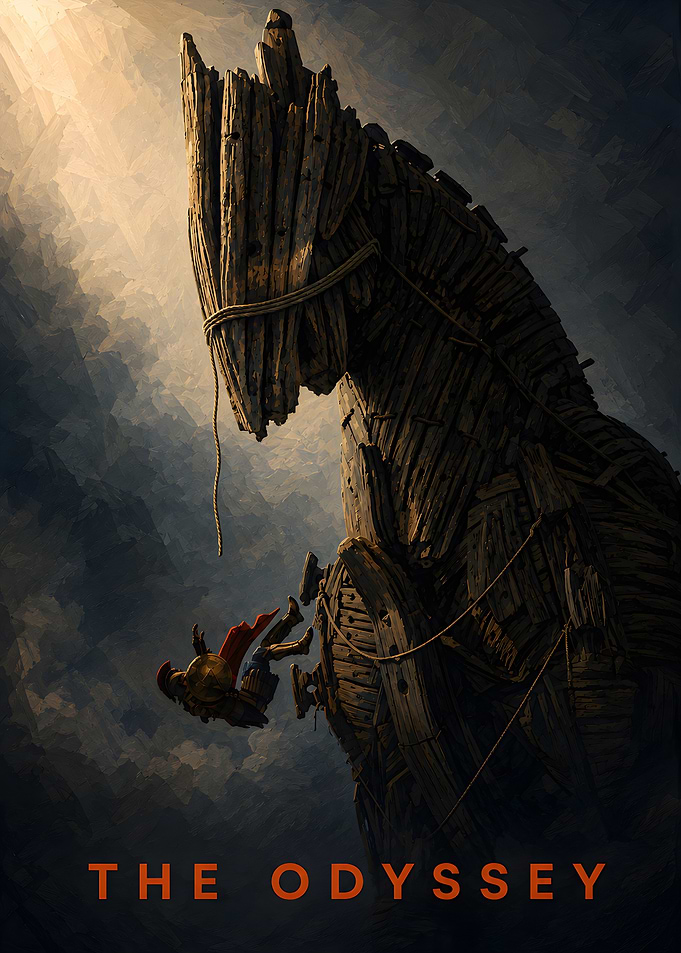 The Odyssey Trojan Horse Poster