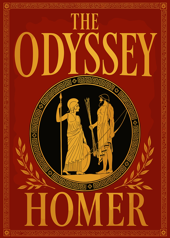 The Odyssey by Homer Book Cover