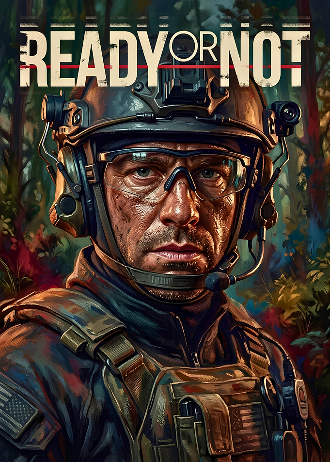 Ready or Not Tactical Soldier Portrait