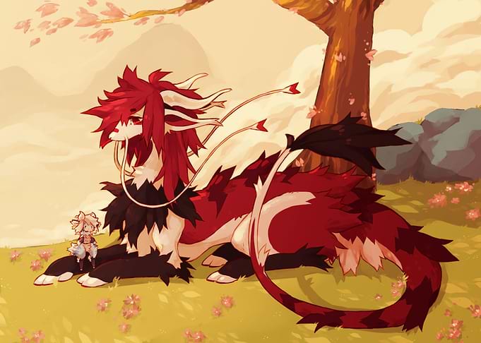 Relaxing on the mountain