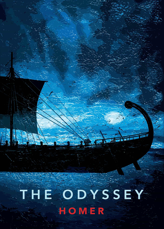 The Odyssey Book Cover Art