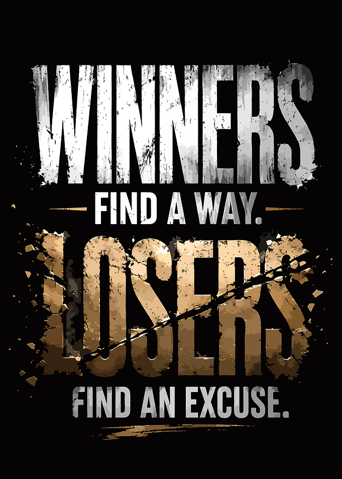 Winners Find A Way Motivational Quote