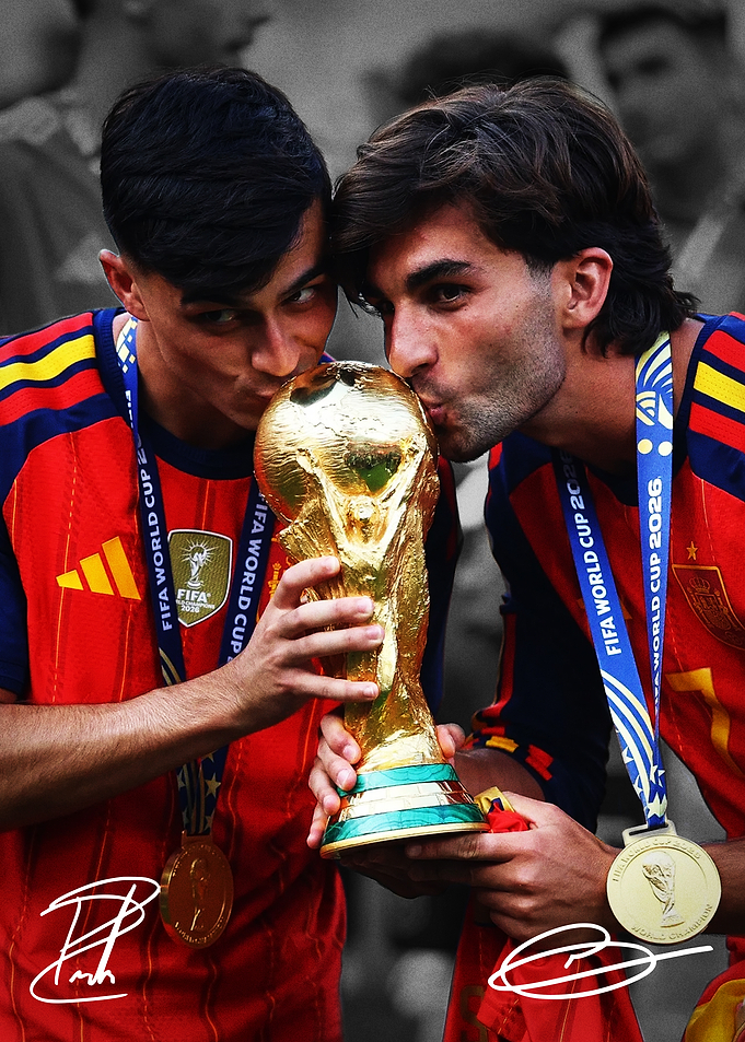 Pedri and Ferran Torres World Cup
