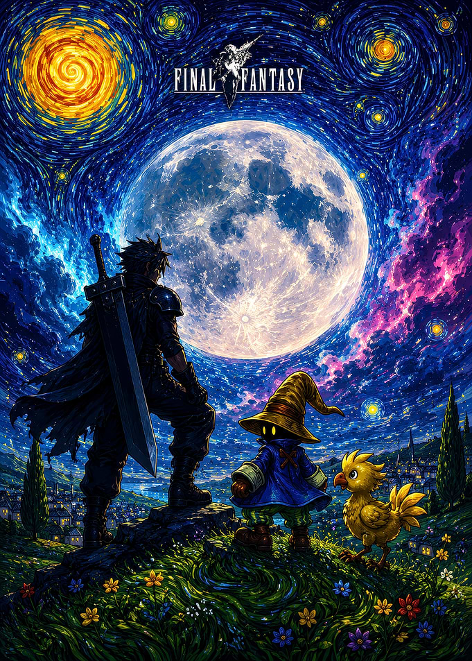 Final Fantasy Starry Night Mashup