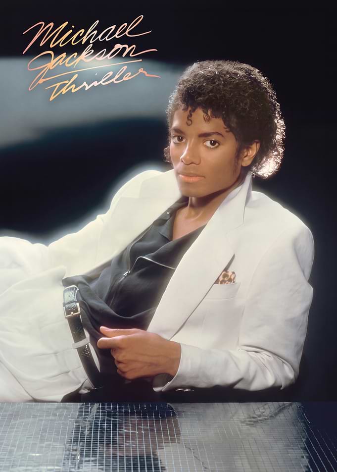 Thriller Album Cover Art Poster