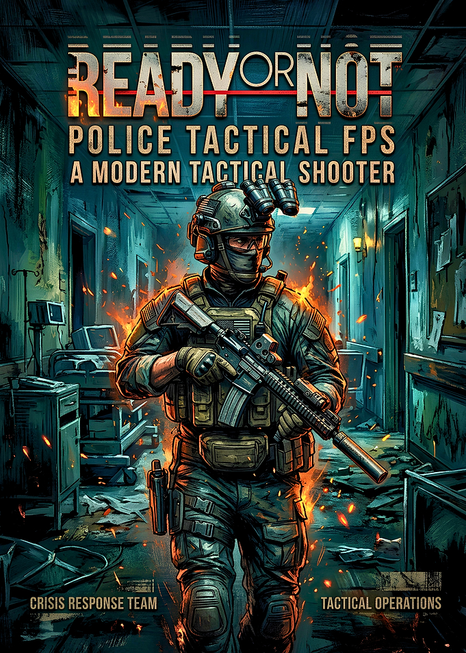 Ready or Not Tactical Shooter Poster