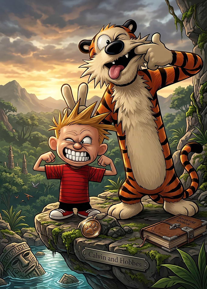 Calvin and Hobbes Jungle Adventure