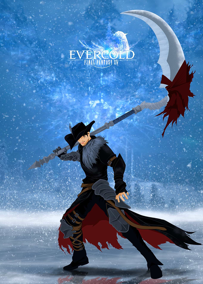 Final Fantasy XIV Evercold Reaper Character