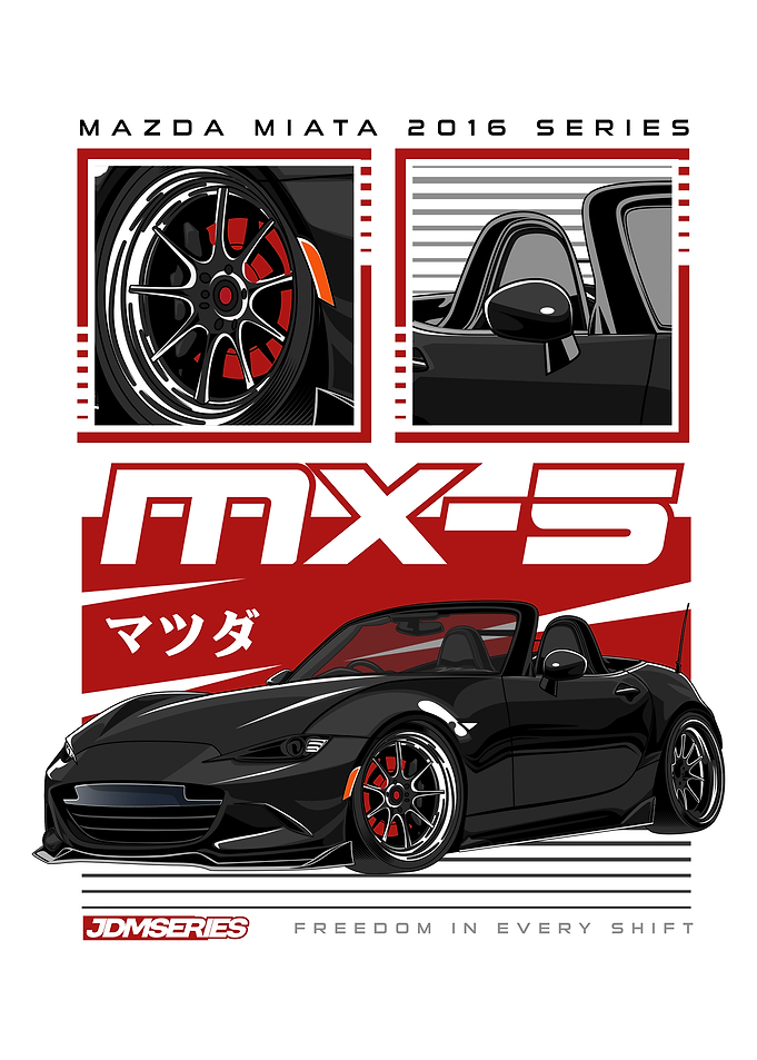 MX-5 JDM Poster