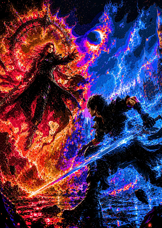 Noctis Lucis Caelum vs Ardyn Izunia Final Fantasy XV