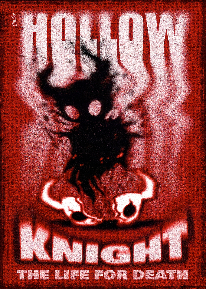 Hollow Knight Red Poster
