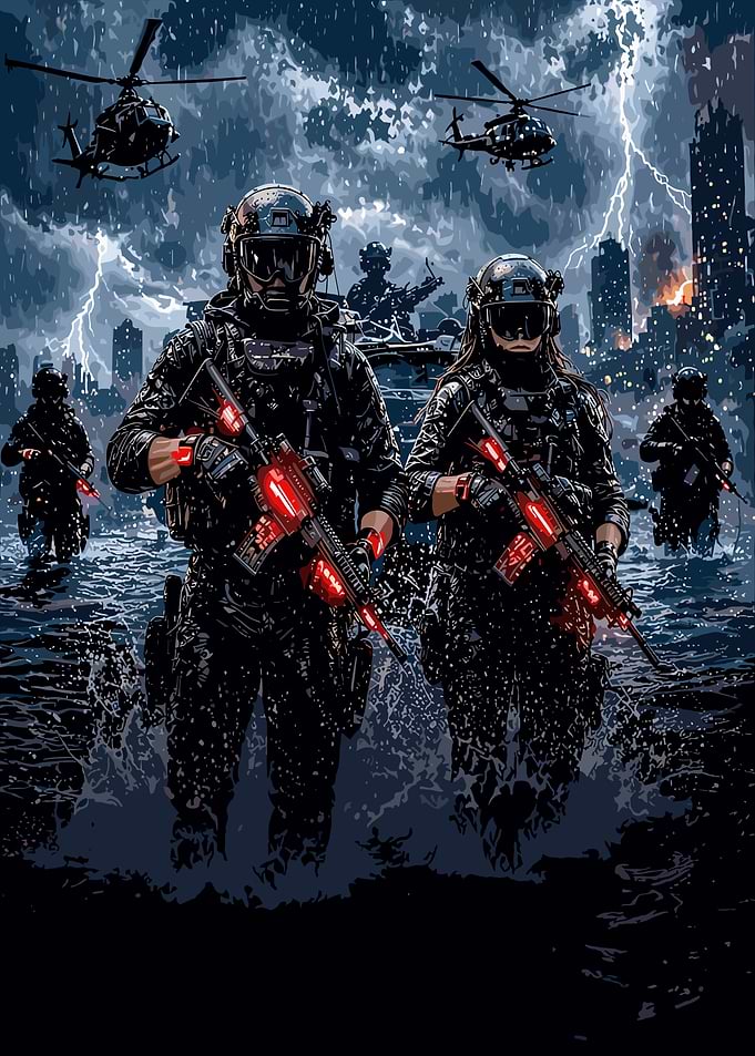 The Division Game Poster