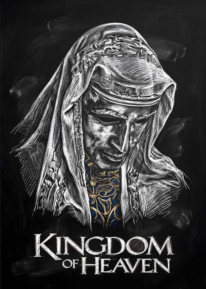 Kingdom of Heaven King Baldwin Poster