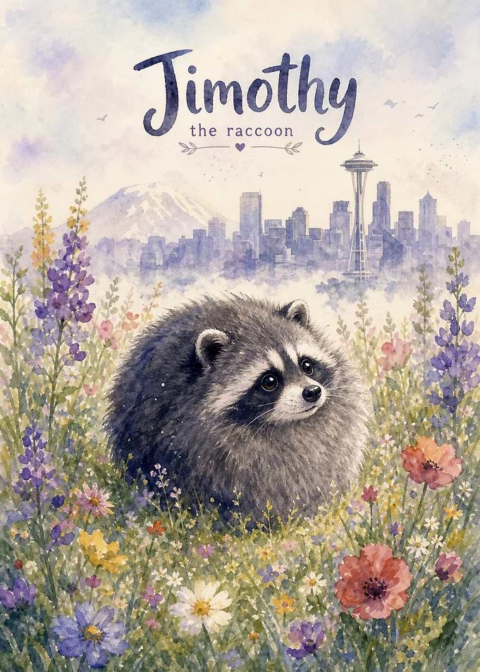 Jimothy the Raccoon