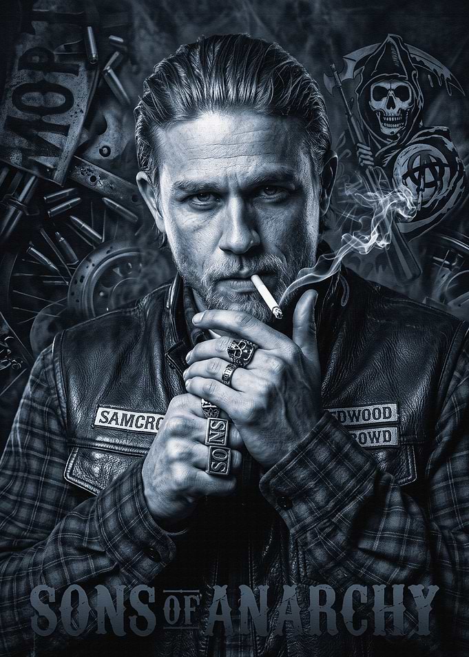 Jax Teller Sons of Anarchy Poster