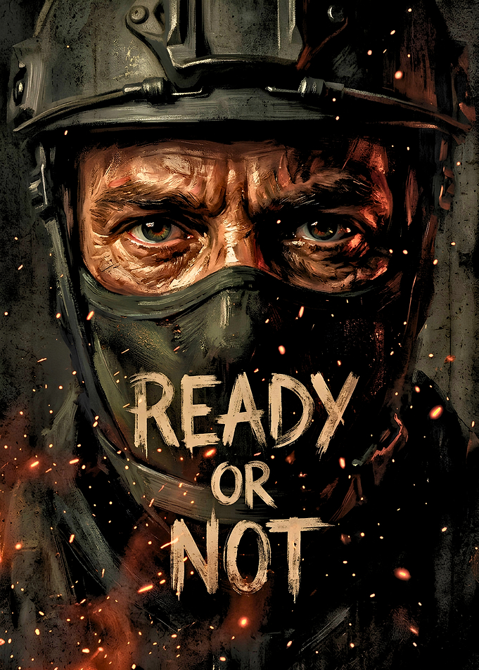 Ready or Not Tactical Soldier Poster