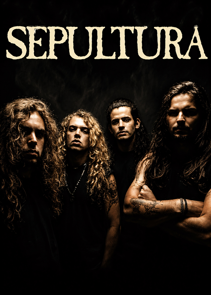Sepultura Heavy Metal Band Poster