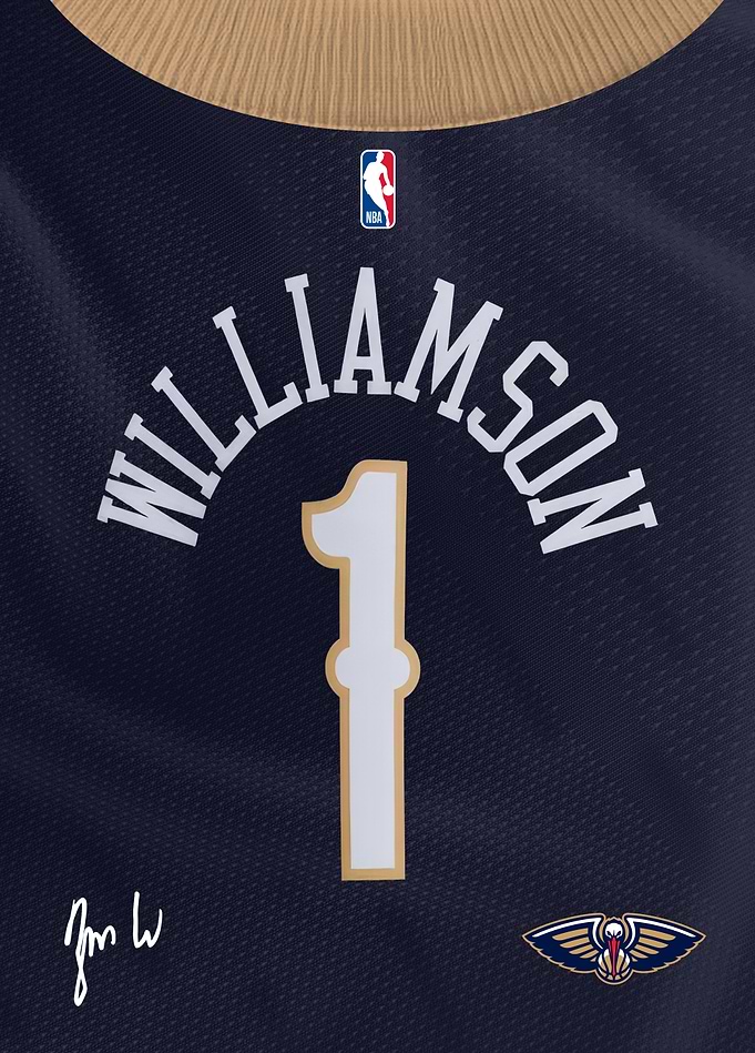 Pelicans Signature Jersey- Zion Williamson