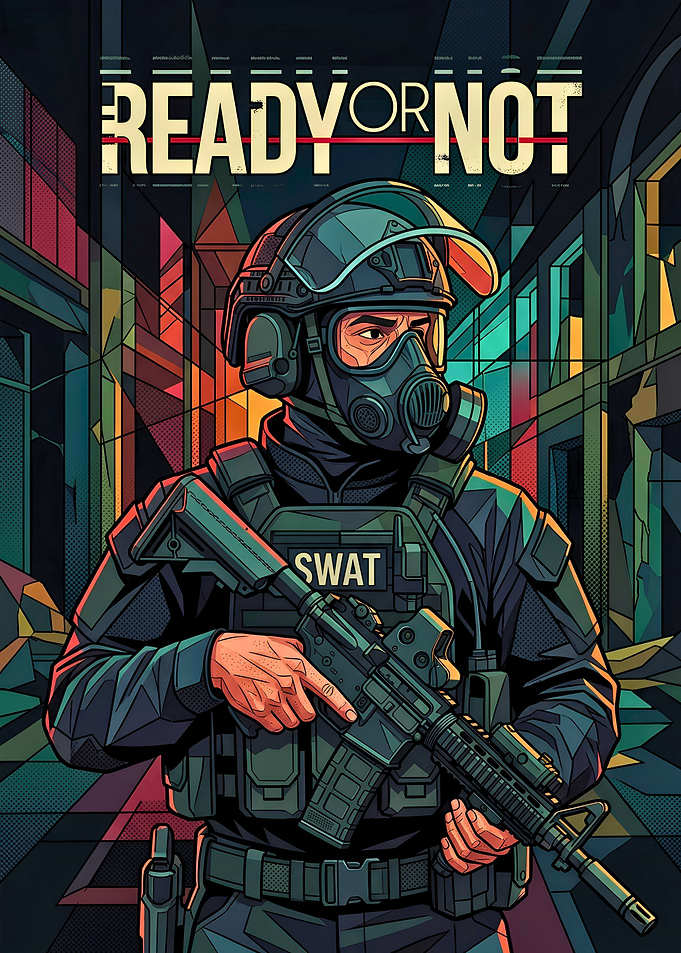 Ready or Not SWAT Tactical Poster