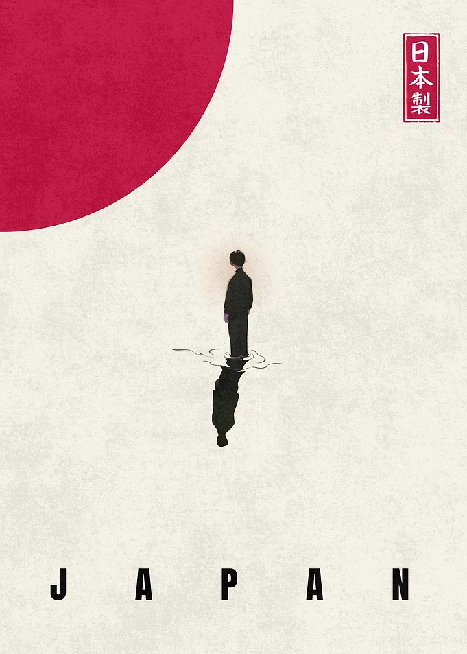 Minimalist Japan Poster