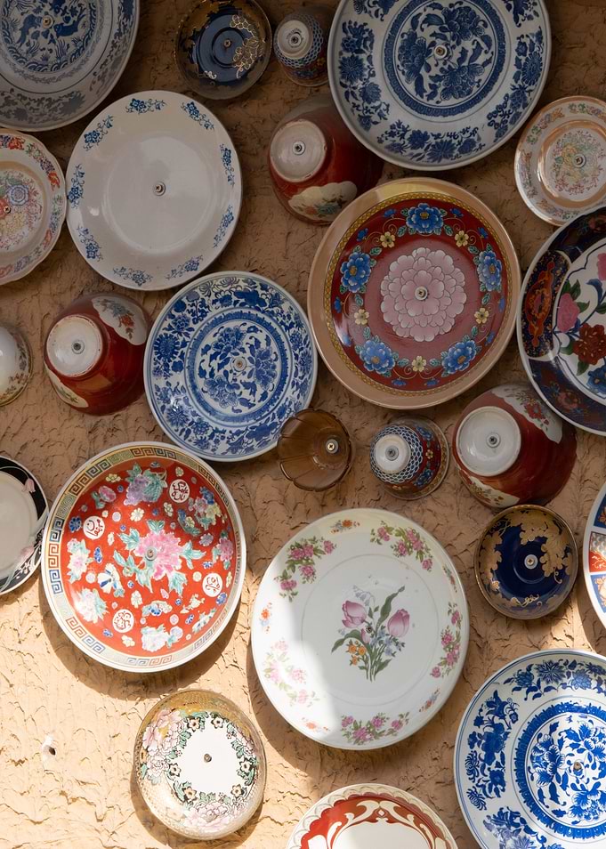 Collection of Decorative Ceramic Plates