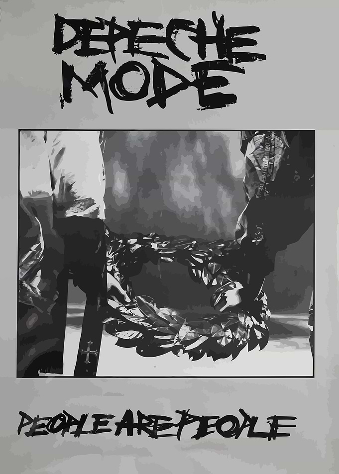 Depeche Mode People Are People Poster