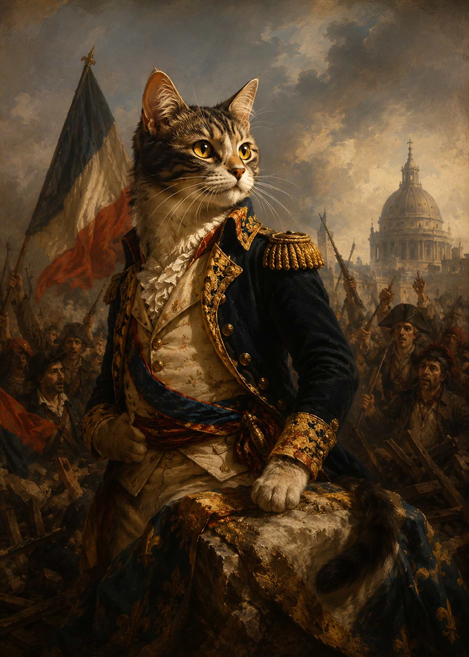 Napoleon cat parodie