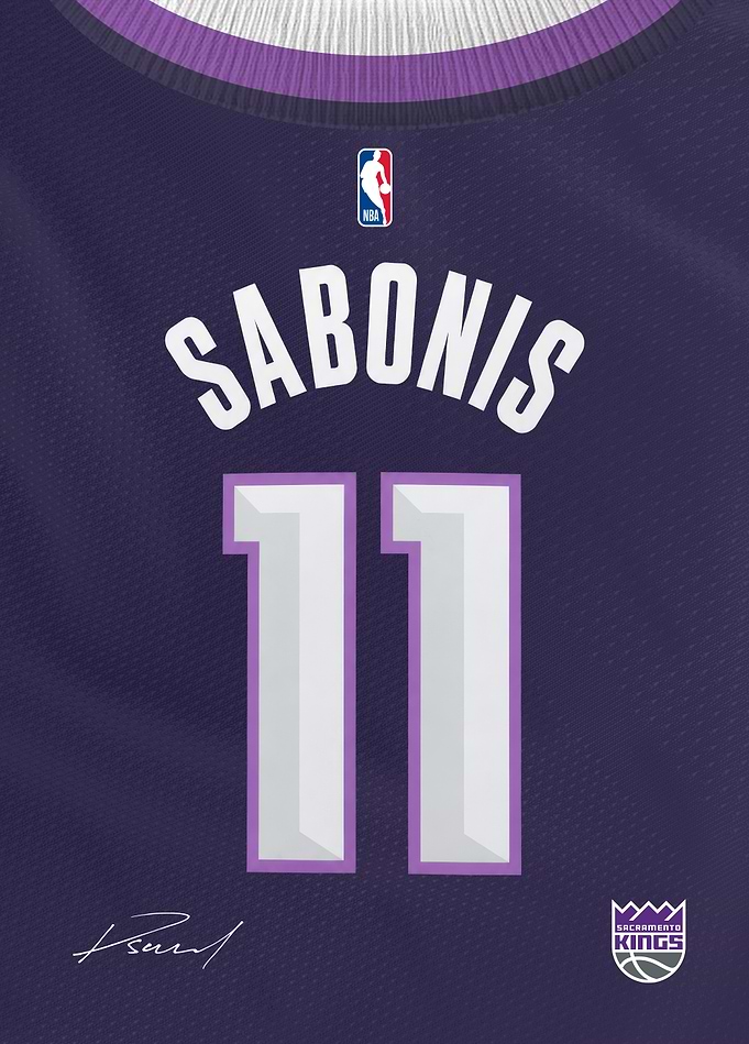 Kings Signature Jersey- Domantas Sabonis