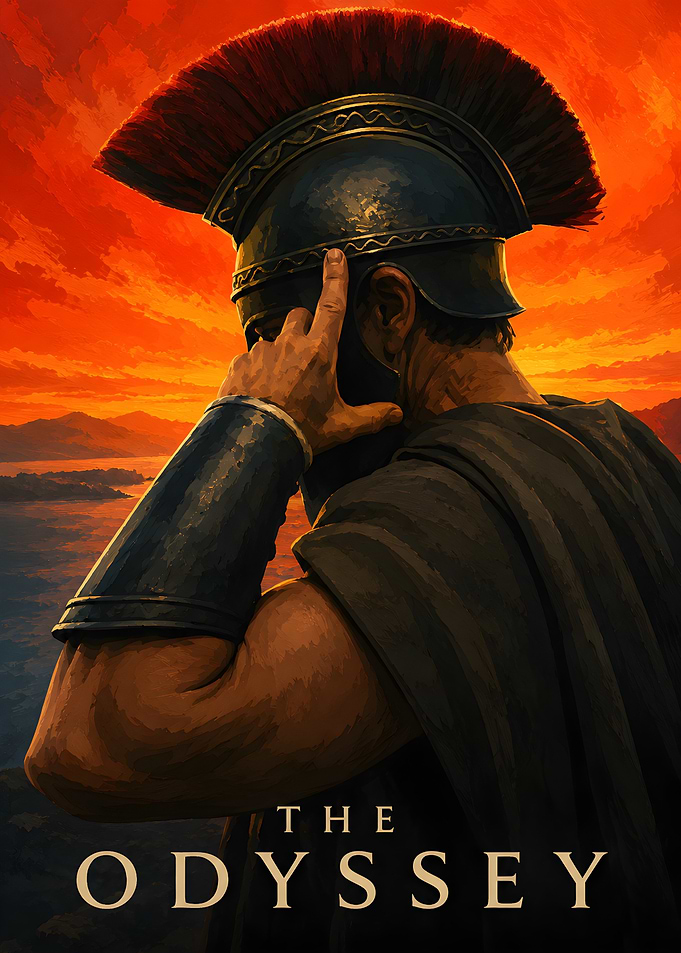 The Odyssey Spartan Warrior Poster