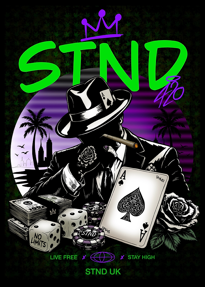 STND 420 Casino Gangster Art