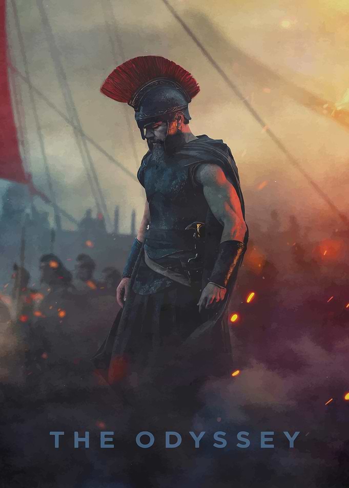 The Odyssey Ancient Greek Warrior Poster