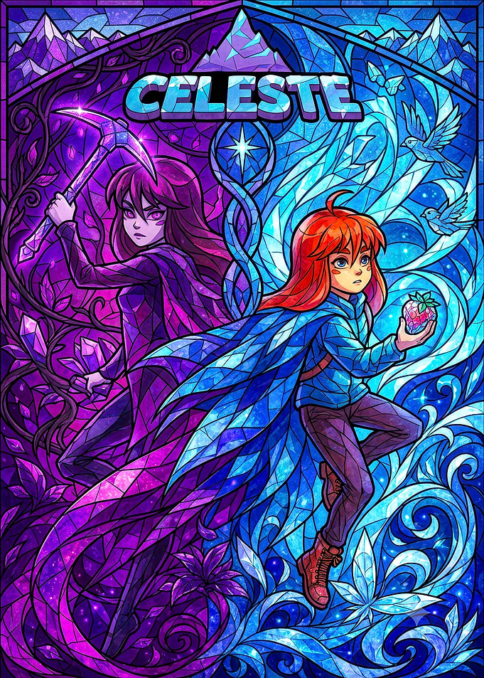 Celeste Stained Glass Art