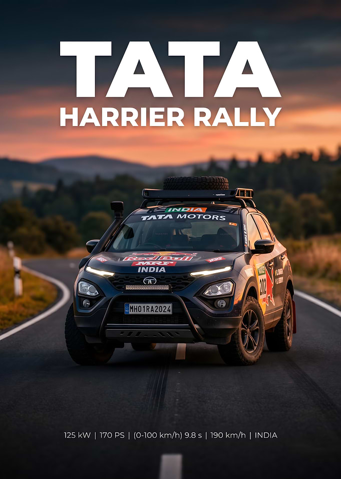 Tata Harrier Rally Concept Car