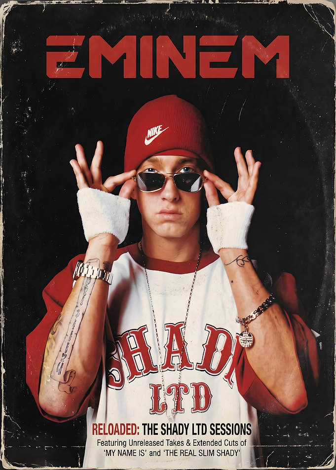 Eminem Shady Ltd Vintage Poster