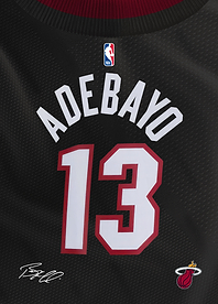 Heat Signature Jersey- Bam Adebayo
