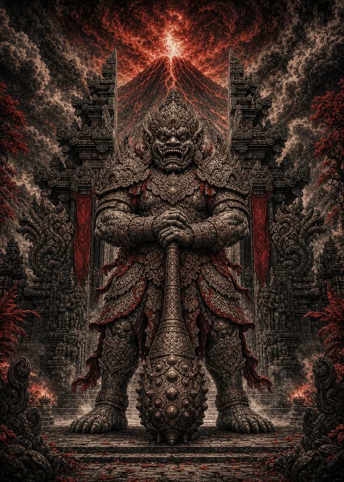 Stone Guardian of the Volcanic Gate