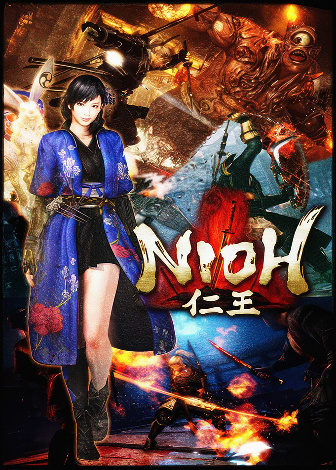Nioh Video Game Poster