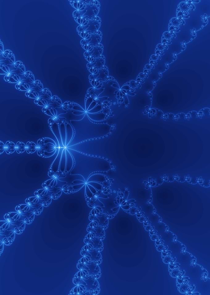 Newton Fractal - Sapphire