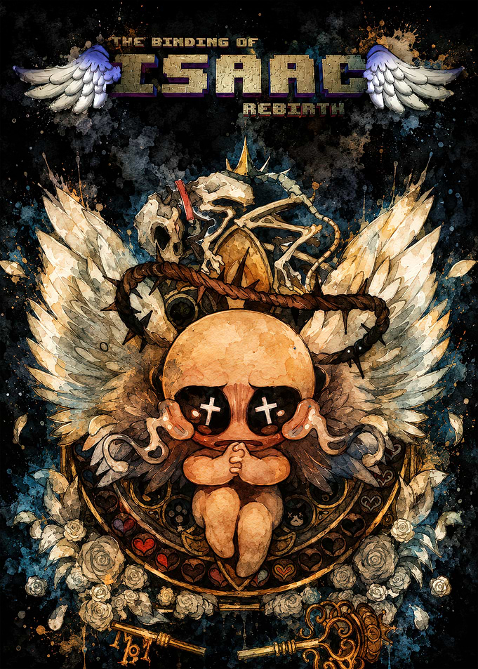 The Binding of Isaac Rebirth Poster