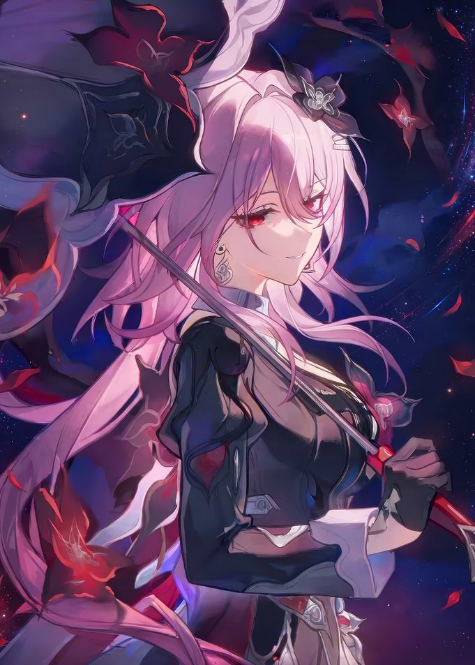 Black Swan Honkai Star Rail Portrait