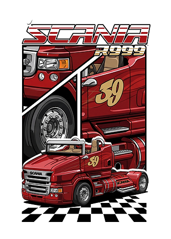 Scania R999 pearl