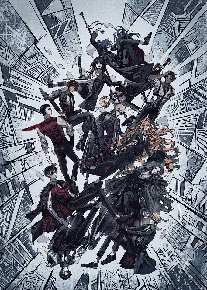 Limbus Company Sinner Group Illustration