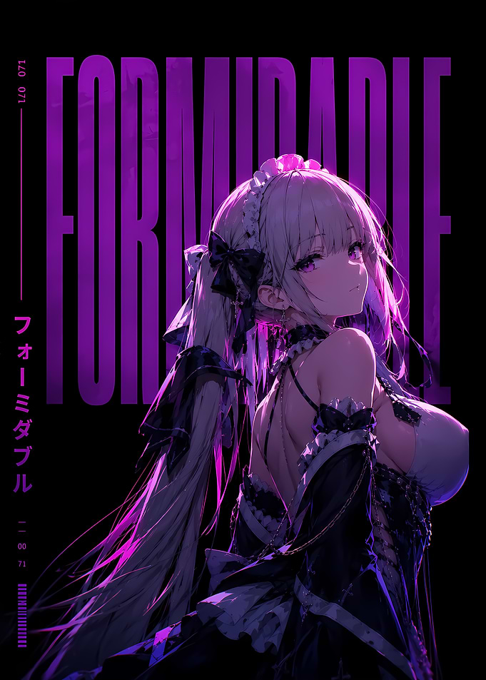 Formidable Anime Portrait