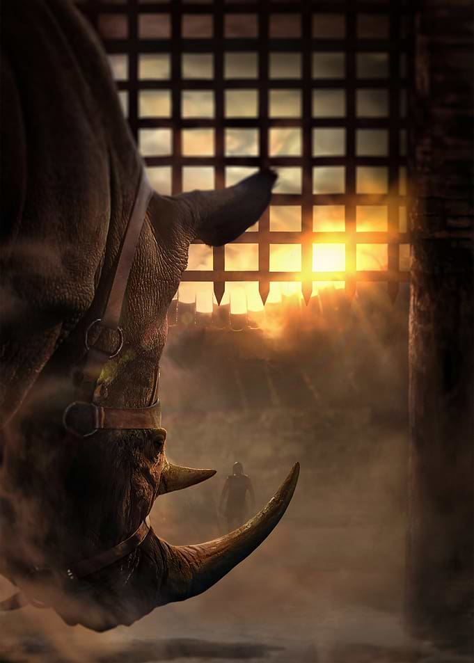 Gladiator vs Rhino
